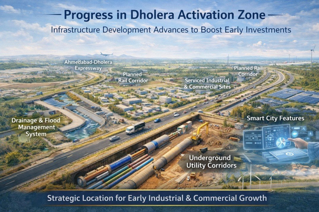 Dholera Activation Zone Infrastructure Development Gains Momentum