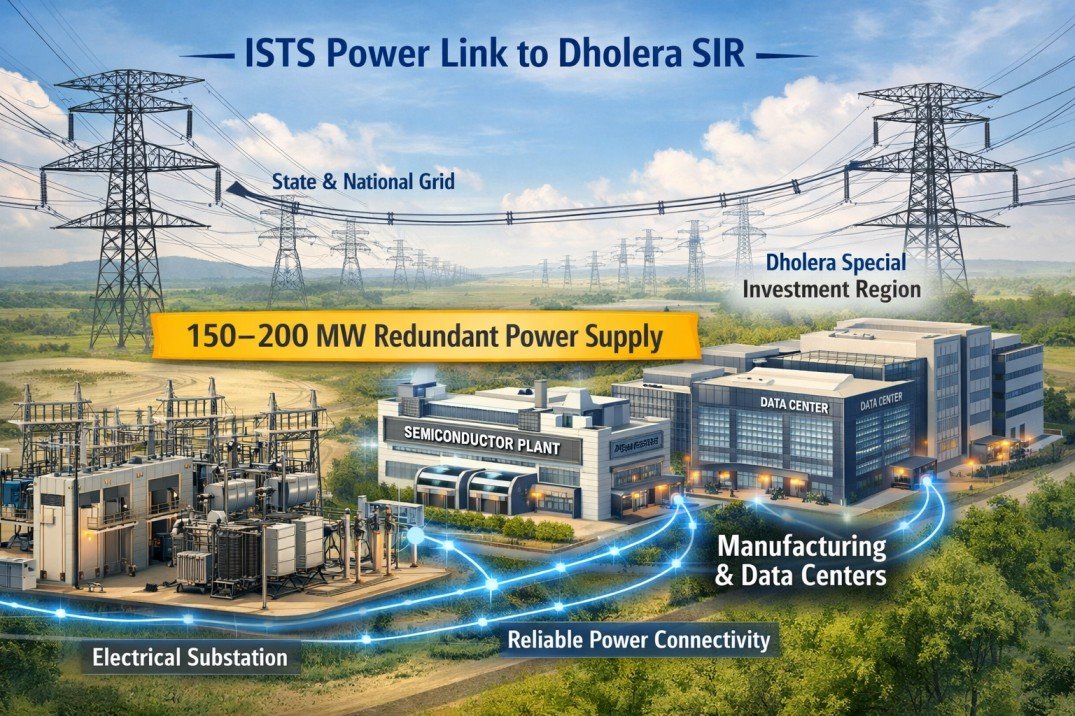 New ISTS Power Scheme Proposed to Bolster Dholera’s Industrial Electricity Supply