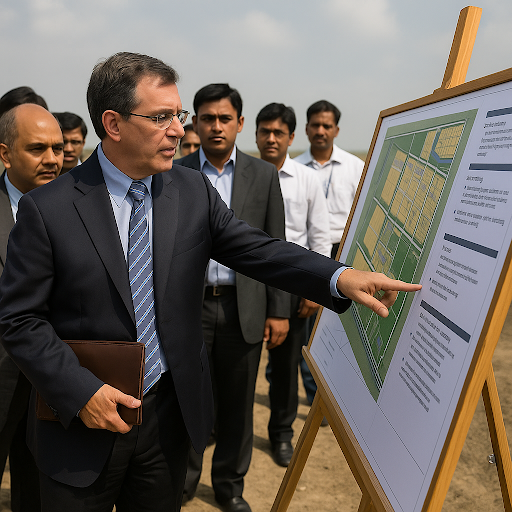 Private Developers Begin Bid for Industrial Plots