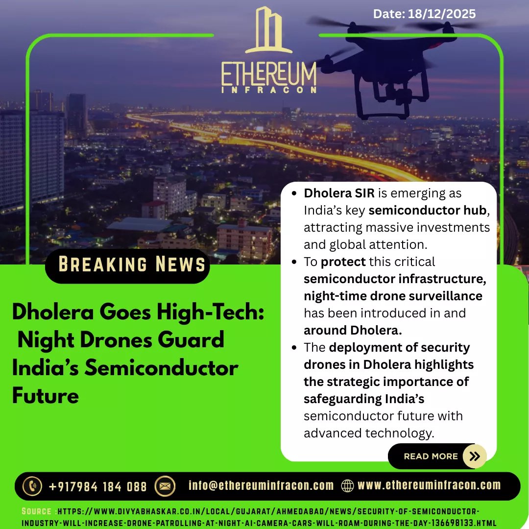 Security Enhancements for Semiconductor Regions in Dholera & Sanand Strengthen Industrial Protection