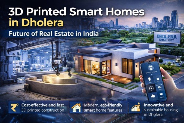 3D Printed Smart Homes in Dholera: Future of Real Estate in India