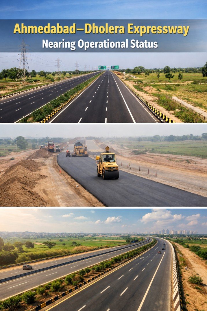 Ahmedabad–Dholera Expressway Nears Operational Status, Set to Transform Regional Connectivity