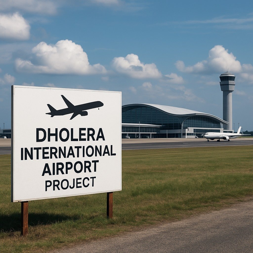 Gujarat:  Dholera International Airport Planned Under Smart City Project