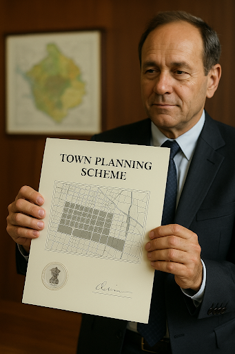 Official Town Planning Schemes 1–6 Sanctioned