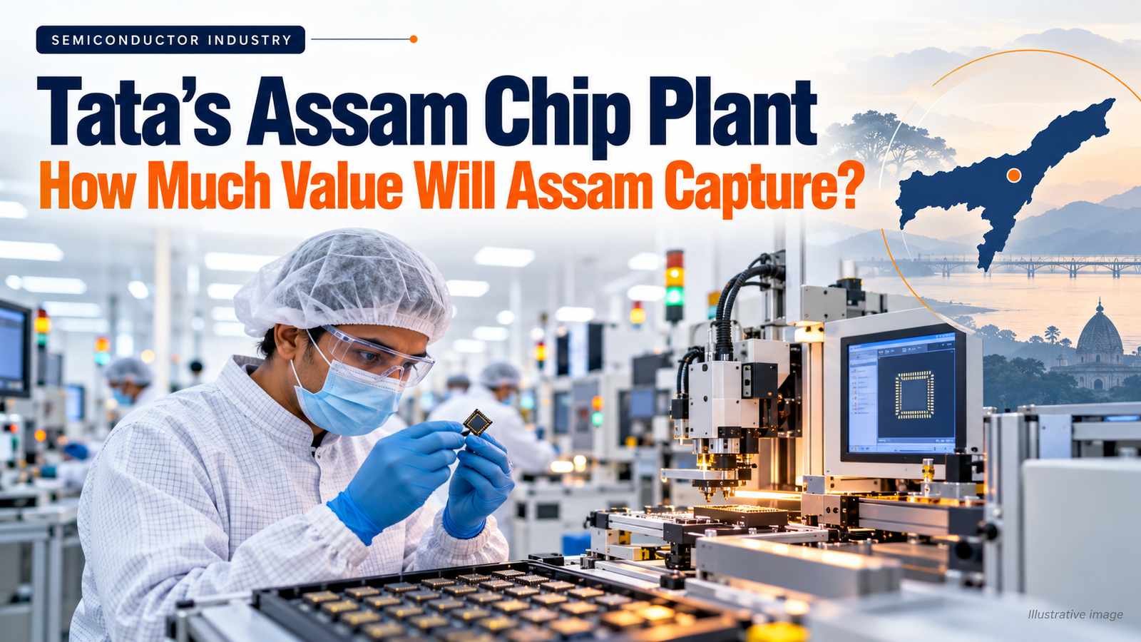 Tata’s Assam Chip Plant Begins Pilot Production as Dholera Fab Remains Under Construction